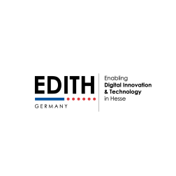 Logo House of Digital Transformation | hessian.AI |­ Fraun­hofer SIT | PTZ/MDZ (TU Darm­stadt) | GSI Helmholtz | TechQuartier
